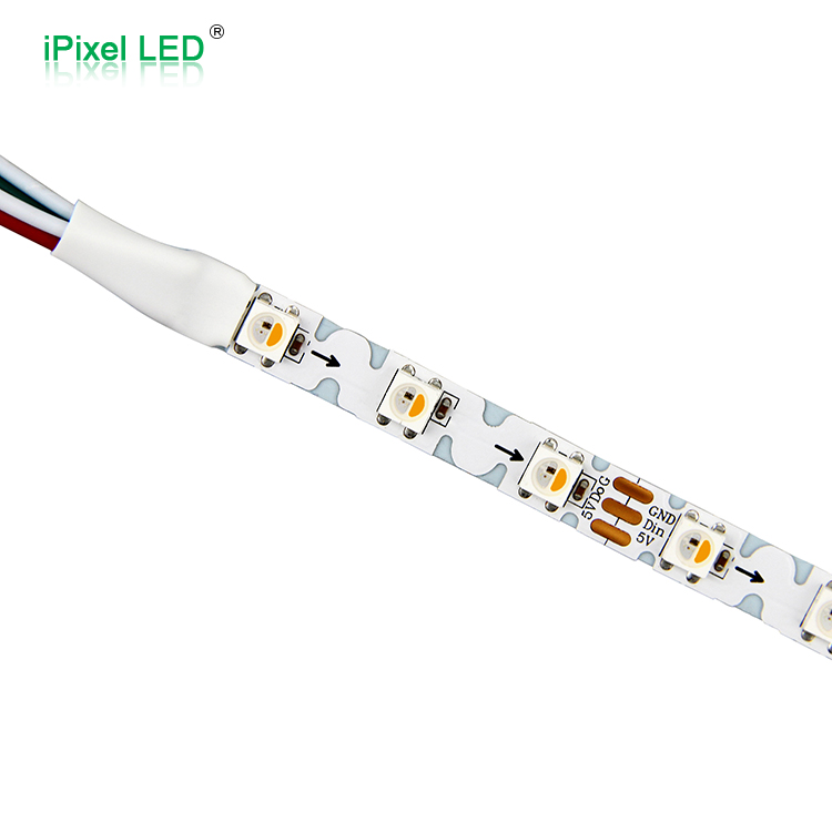 Addressable S Shape zigzag LED strip 60LEDs/M DC5V