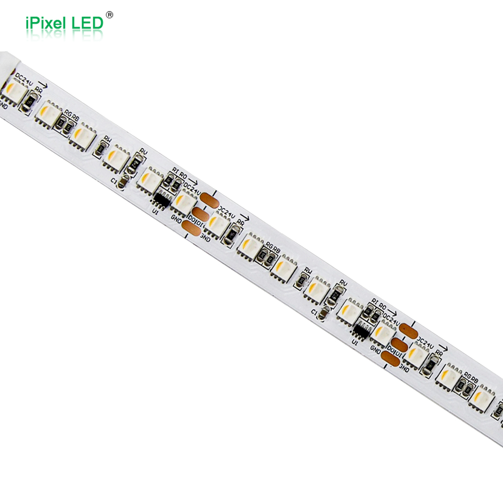 SPI digital 4040 RGBW LED Strip 120LEDs/M DC24V