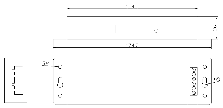 DMX-SPI Decoder