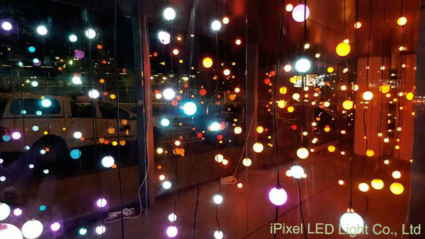 50mm LED Pixel Ball String