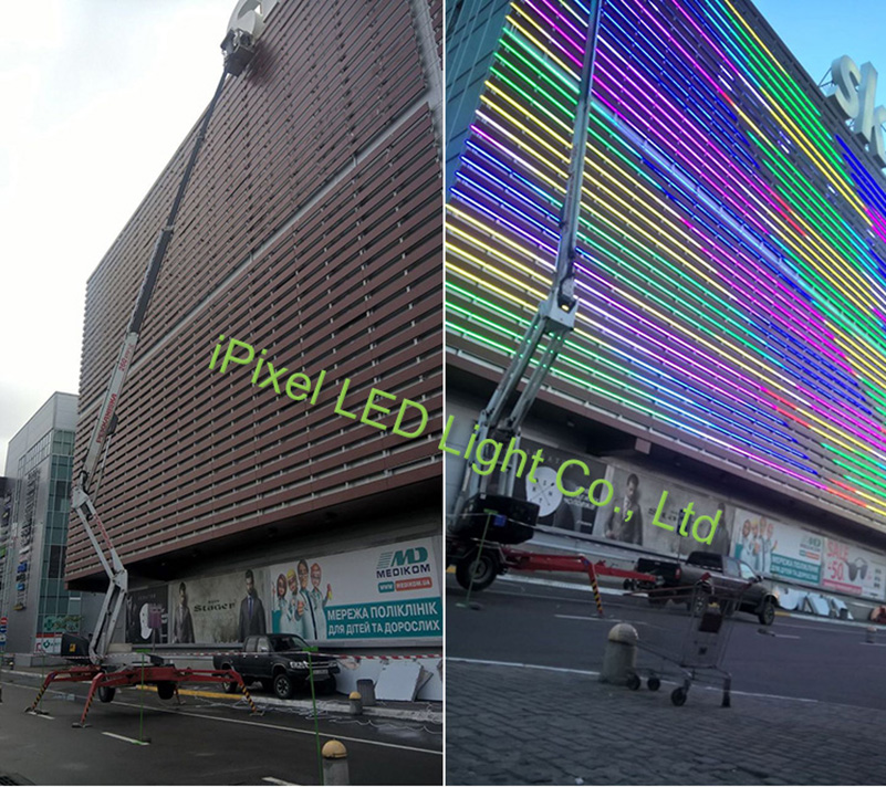Skymall Shopping center LED Screen Kiev Ukraine