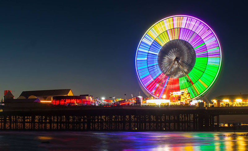 The Big Wheel from Blackpool,UK.