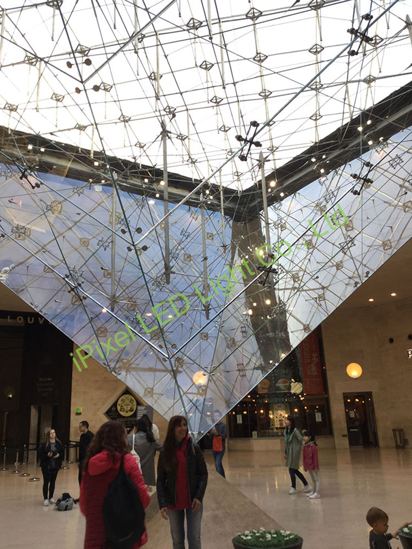 White LED Neon Flex in Musee Du Louvre Paris