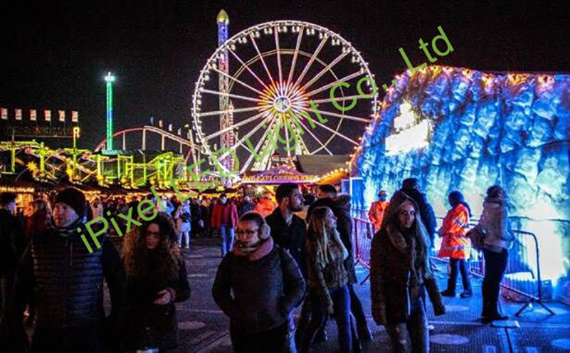 Flexible led neon strip for Ferris Wheel in UK
