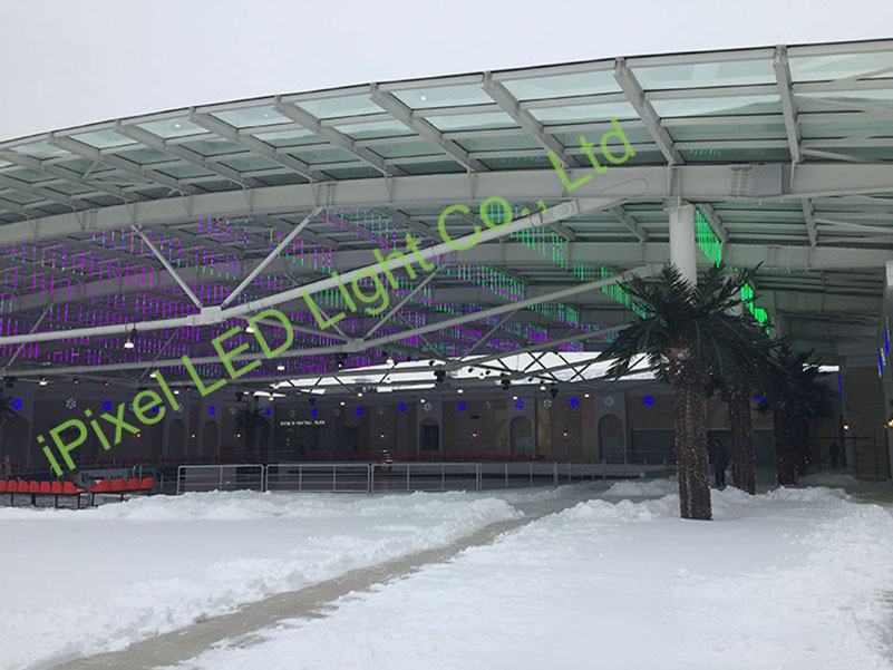 Madrix DMX 360 View LED Tube for New Airport