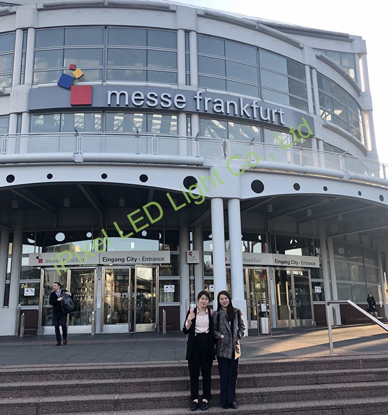 iPixel LED Attended the Prolight+Sound in Frankfurt
