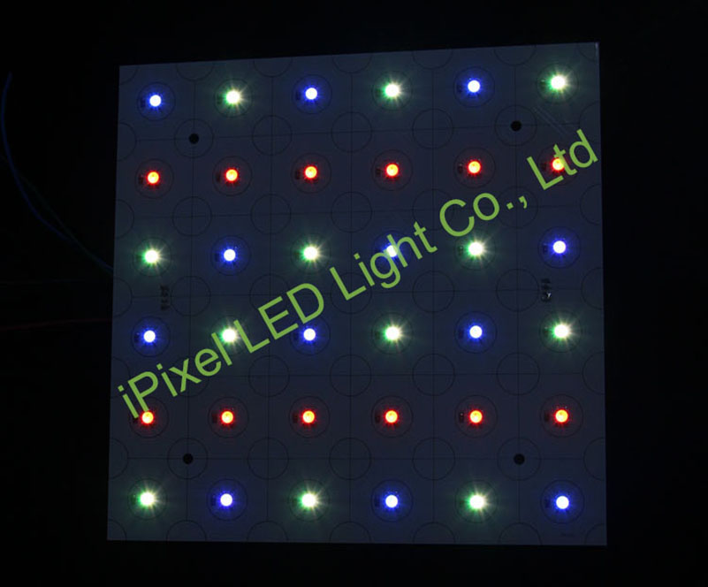 Customized 6x6 RGBW led rigid panel