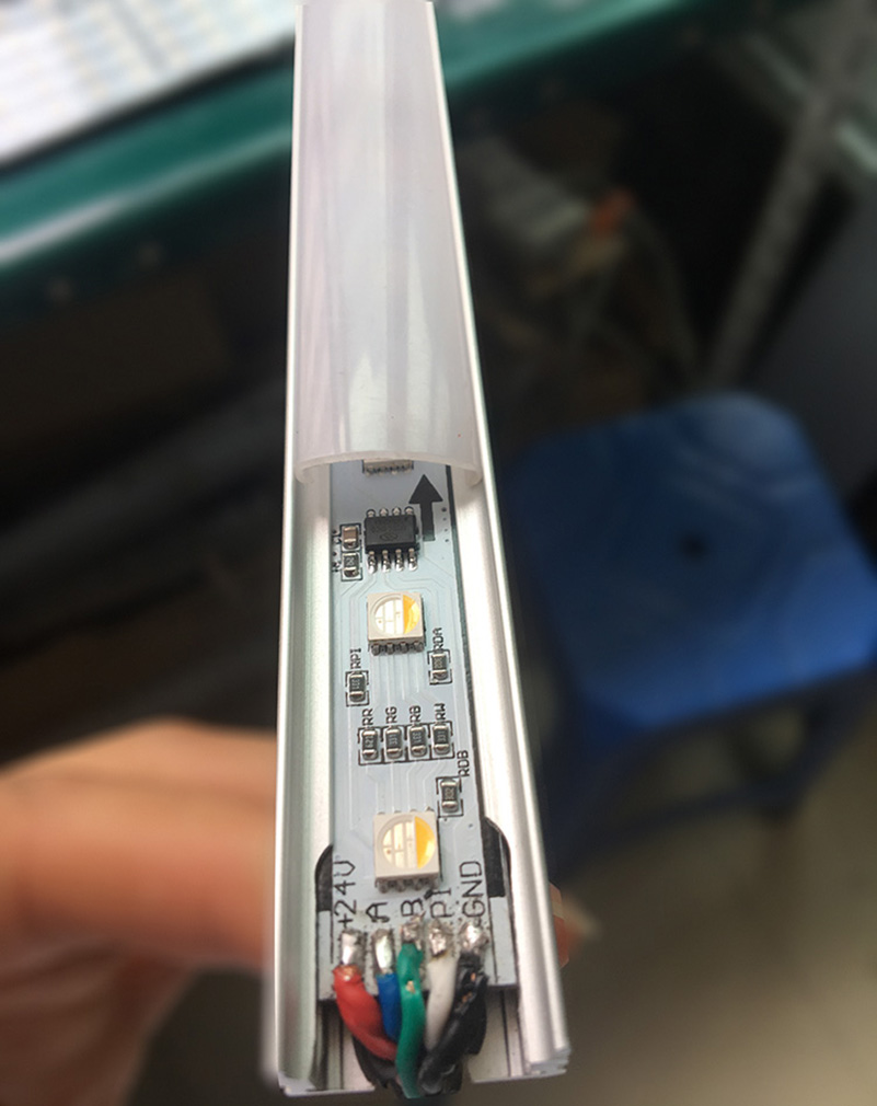 DMX512 RGBW led rigid bar