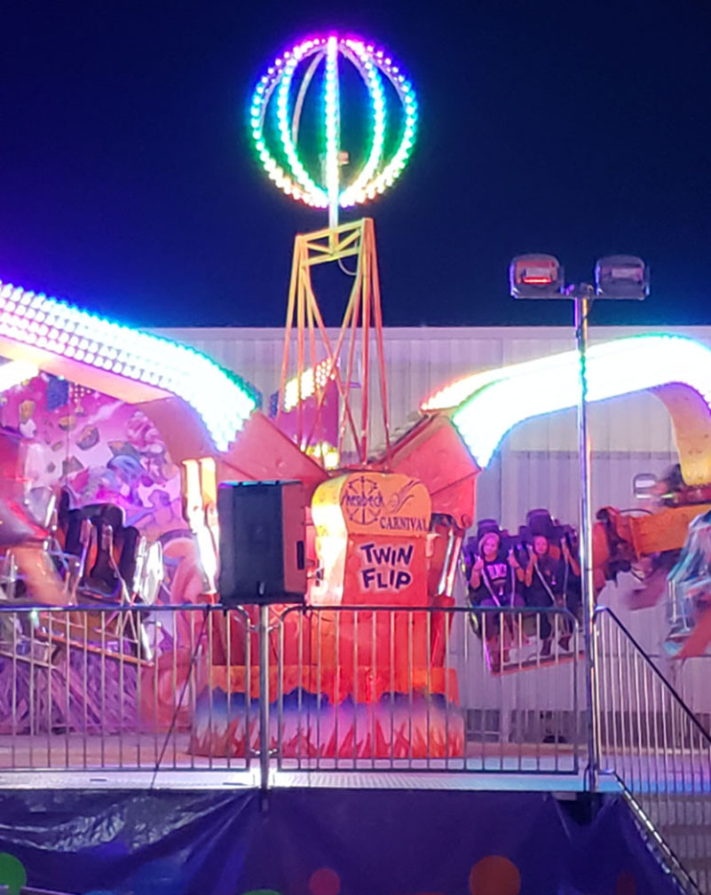 LED Pixel light for the carnival rides