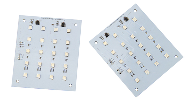 WS2811 DC24v 4X5 leds rigid matrix