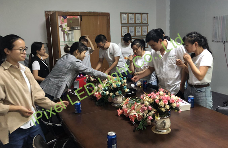 April staff birthday party