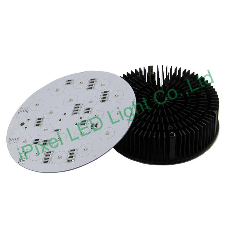 high power 180mm RGBW led round panel