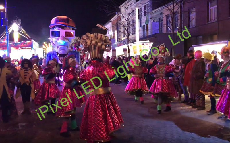 Carnaval project of Belgium customers