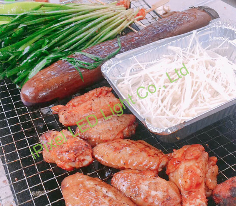 Barbecue activity in XiLi Lake