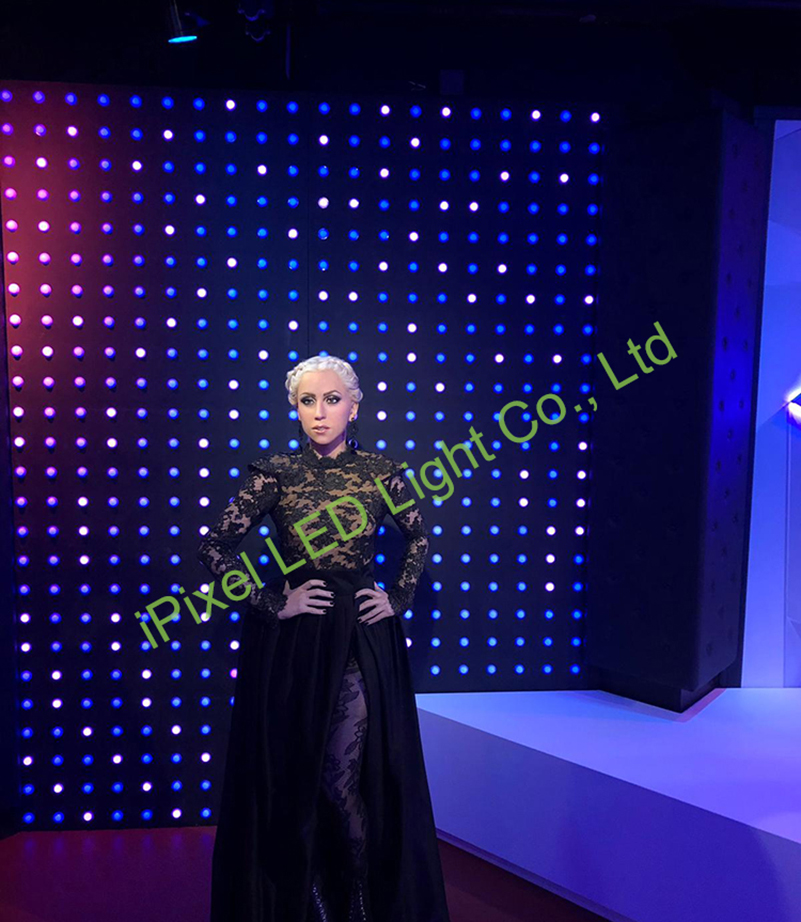 26mm led pixel light for Madame Tussaud in Amsterdam