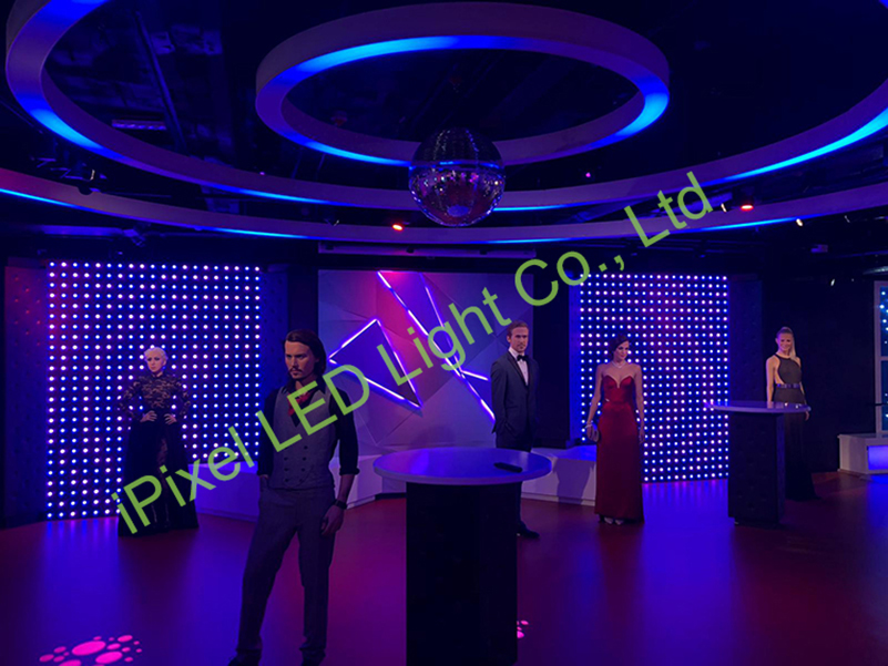 26mm led pixel light for Madame Tussaud in Amsterdam