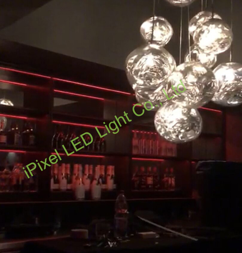 SK6812 RGBW LED strip project in club