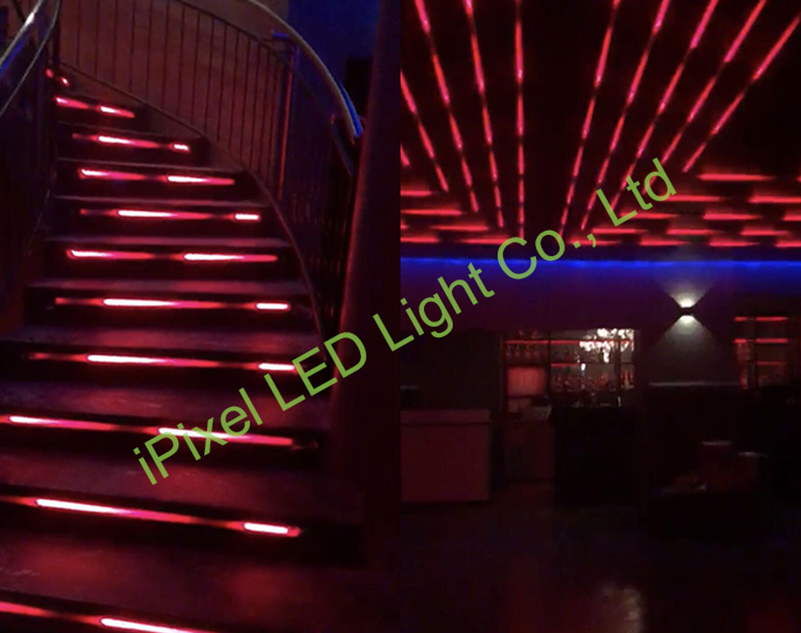 SK6812 RGBW LED strip project in club