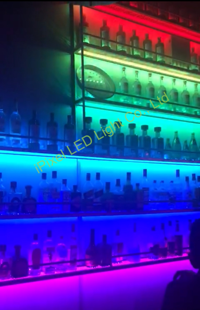 Colorful Liquor Cabinet