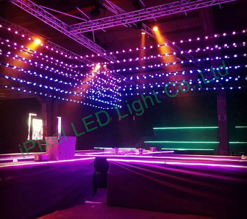50mm 360 degree led ball project in UK