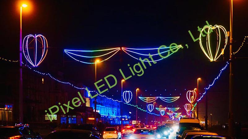 RGB LED Neon Decoration in Blackpool UK