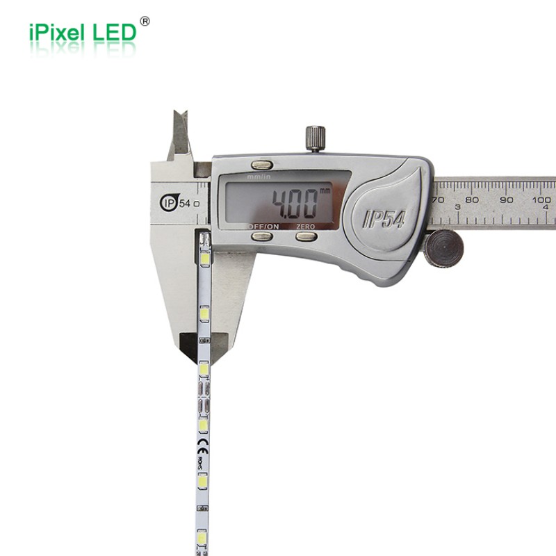 4‑mm ultra‑slim rigid bar measured with caliper