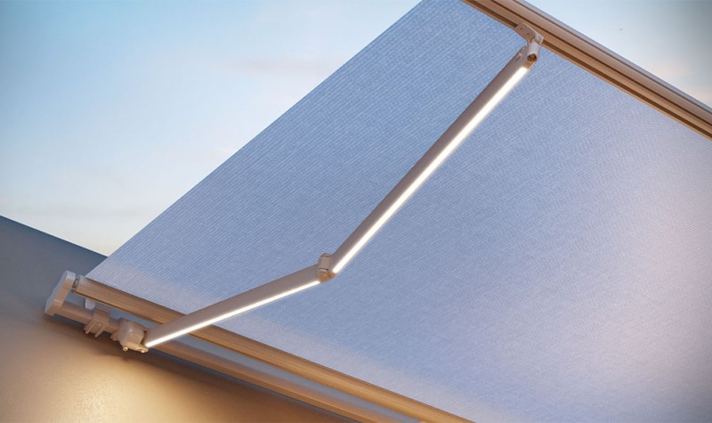 Awning‑Integrated LED Lighting