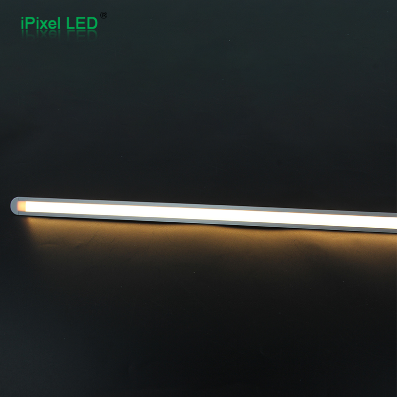 Aluminum profile linear light close-up