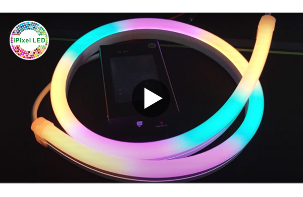 Setting address for DMX RGBW (neon) led strip by DMX address writer