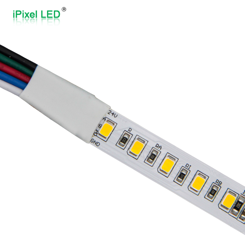 DMX512 2835 single color  flex led strip 120LEDs/m DC24V