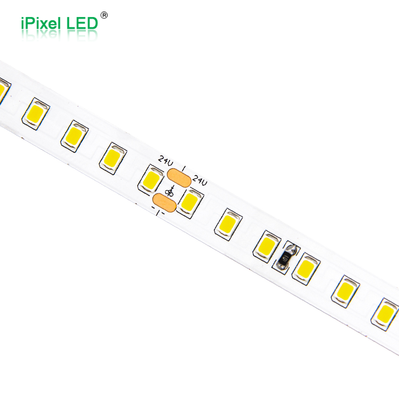 High Efficiency 2835 single color LED strip  128LEDs/m DC24V