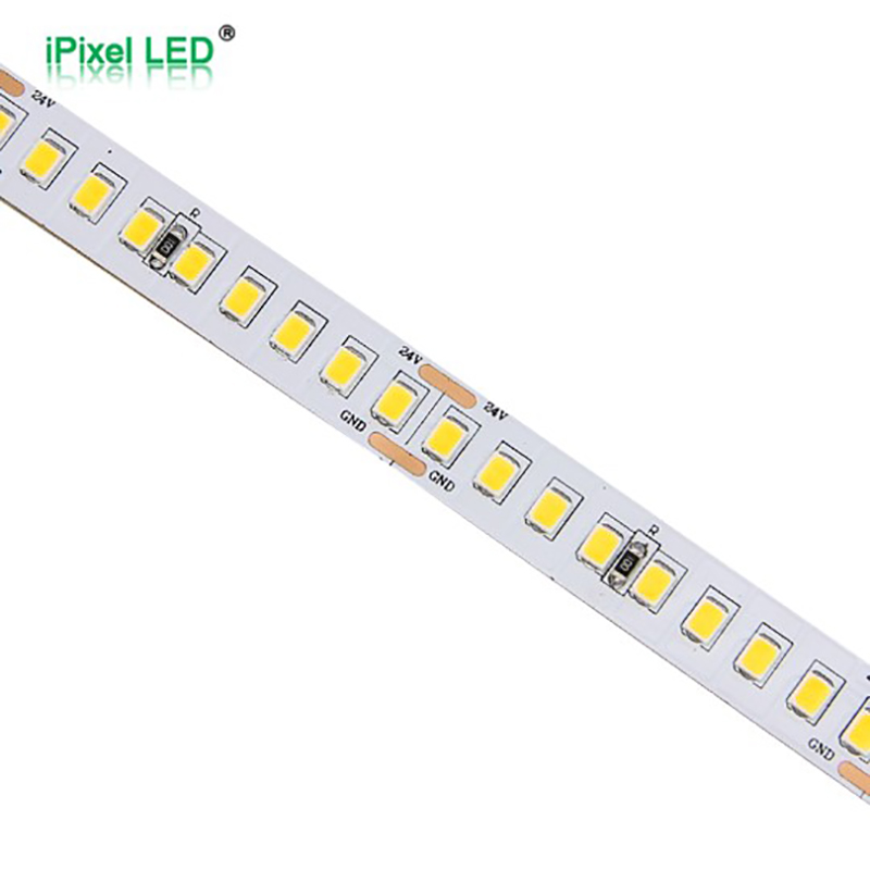 High Efficiency 2835 single color  LED strip 180LEDs/M DC24V