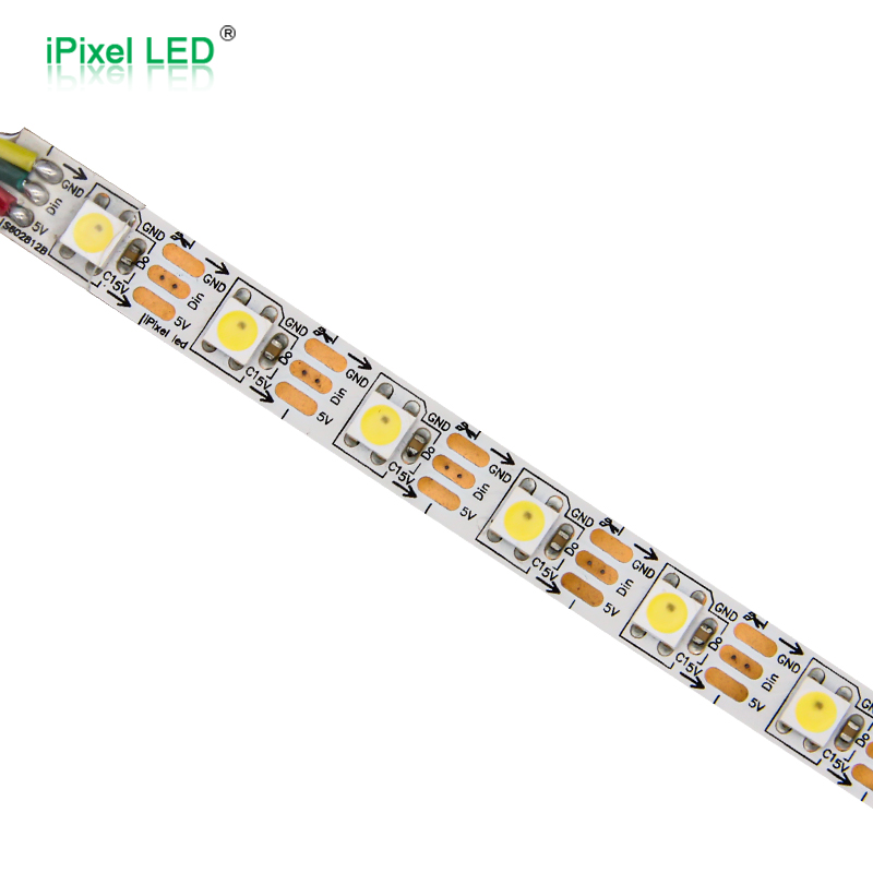 White/Warm White/Amber DC5V addressable LED strip 60LEDs/M