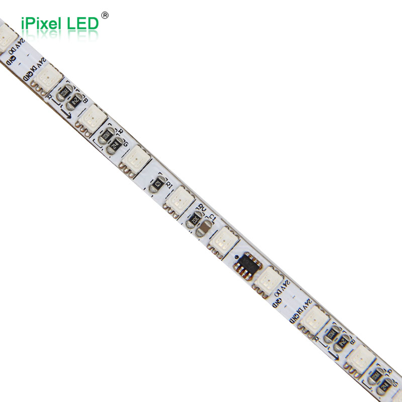 SPI RGB Digital LED Strip 5mm Wide 120LEDs/m DC24V