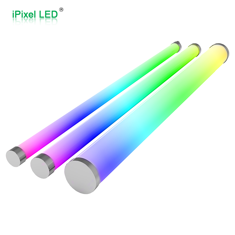 Φ80mm Milky white housing DMX LED Tube