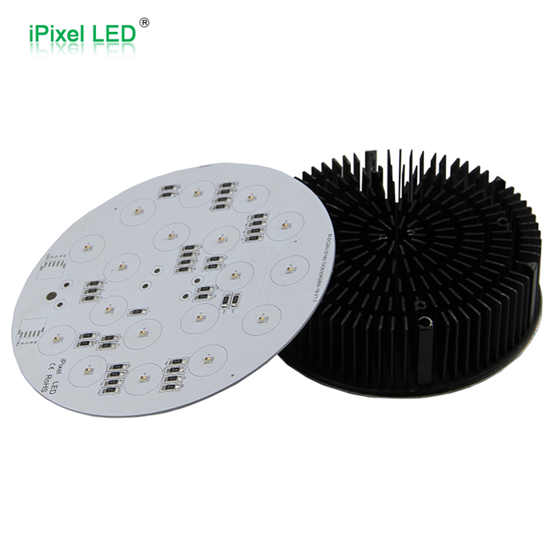 high power 180mm RGBW led round panel