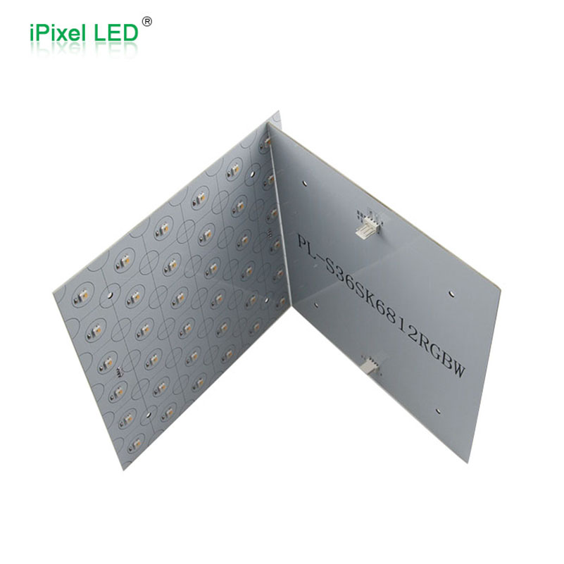 Customized 6x6 RGBW led rigid panel