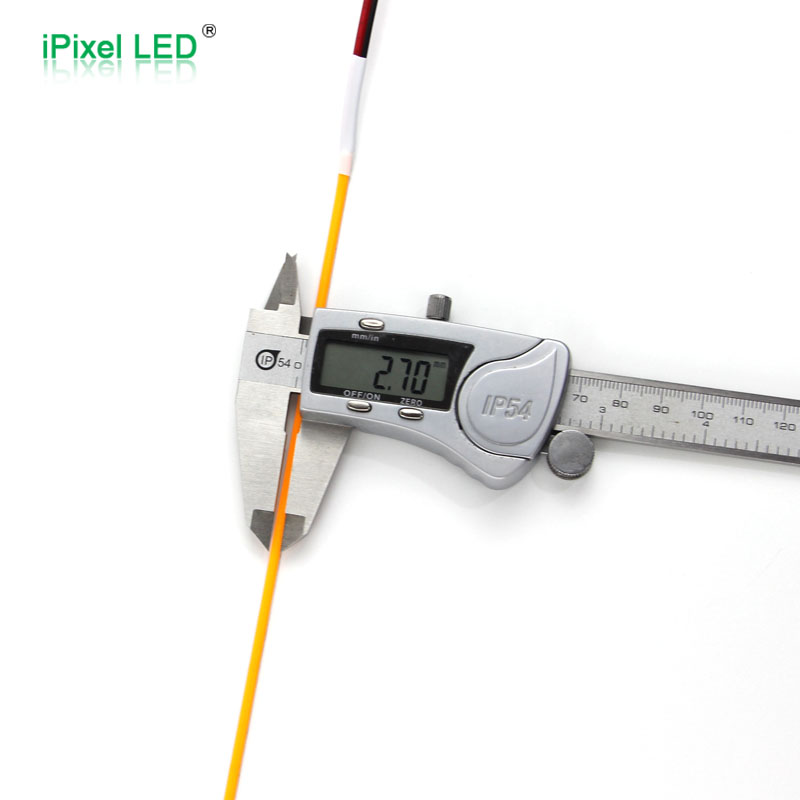 2.7mm Super Narrow Single Color COB LED Strip DC12V