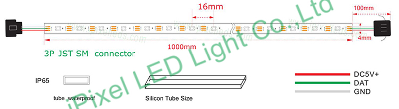 4mm Width WS2812B LED Strip