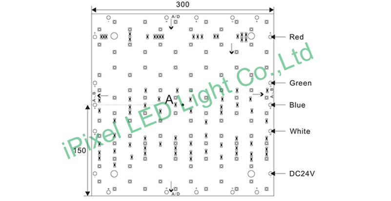 Multi-directional splicing rigid pcb