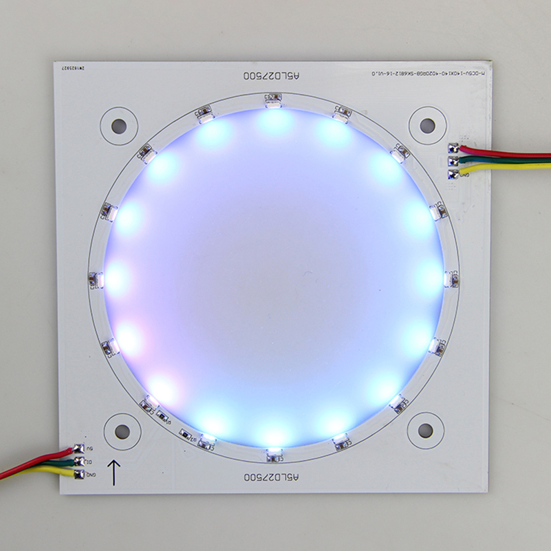 Square RGB LED board