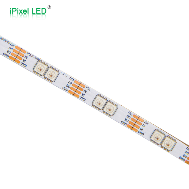 DC 12V dual signal addressable RGB LED Strip-60LEDs/m