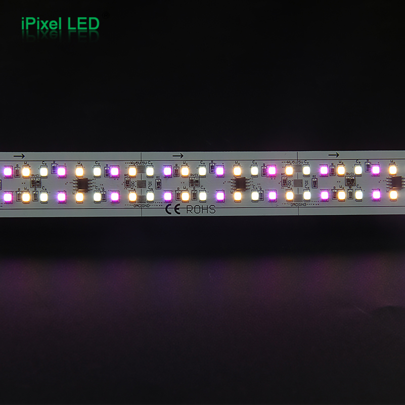 DC5V SPI RGB+W+W 2835 LED rigid bar