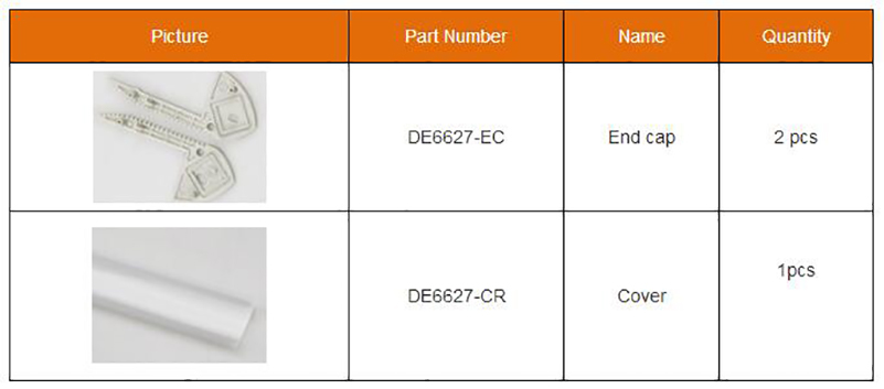 DE6627 Aluminum LED Profile