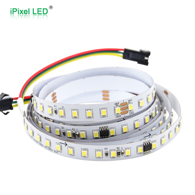 WS2811 2835 Digital LED Strip 126LEDs m DC24V SPI Digital Strip ws2811-2835-digital-led-strip-126leds-m-dc24v-spi-digital-strip