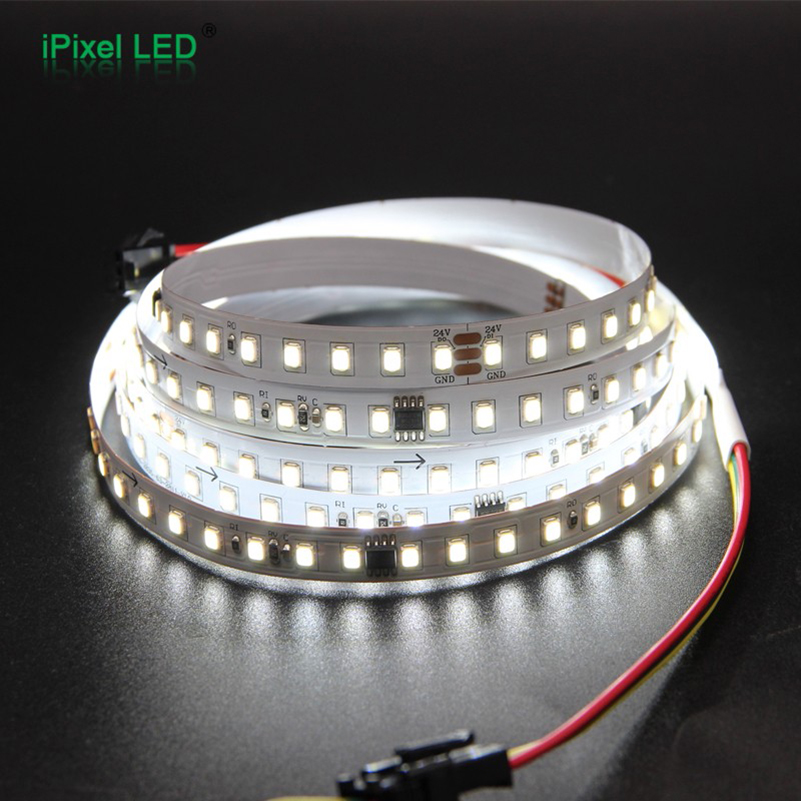 Ws2811 2835 digital led strip 126leds m dc24v spi digital strip