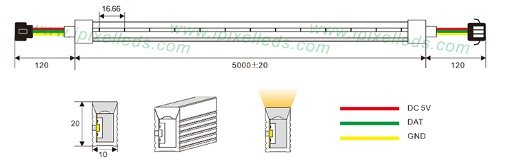 Individually Control RGBW LED Neon Flex