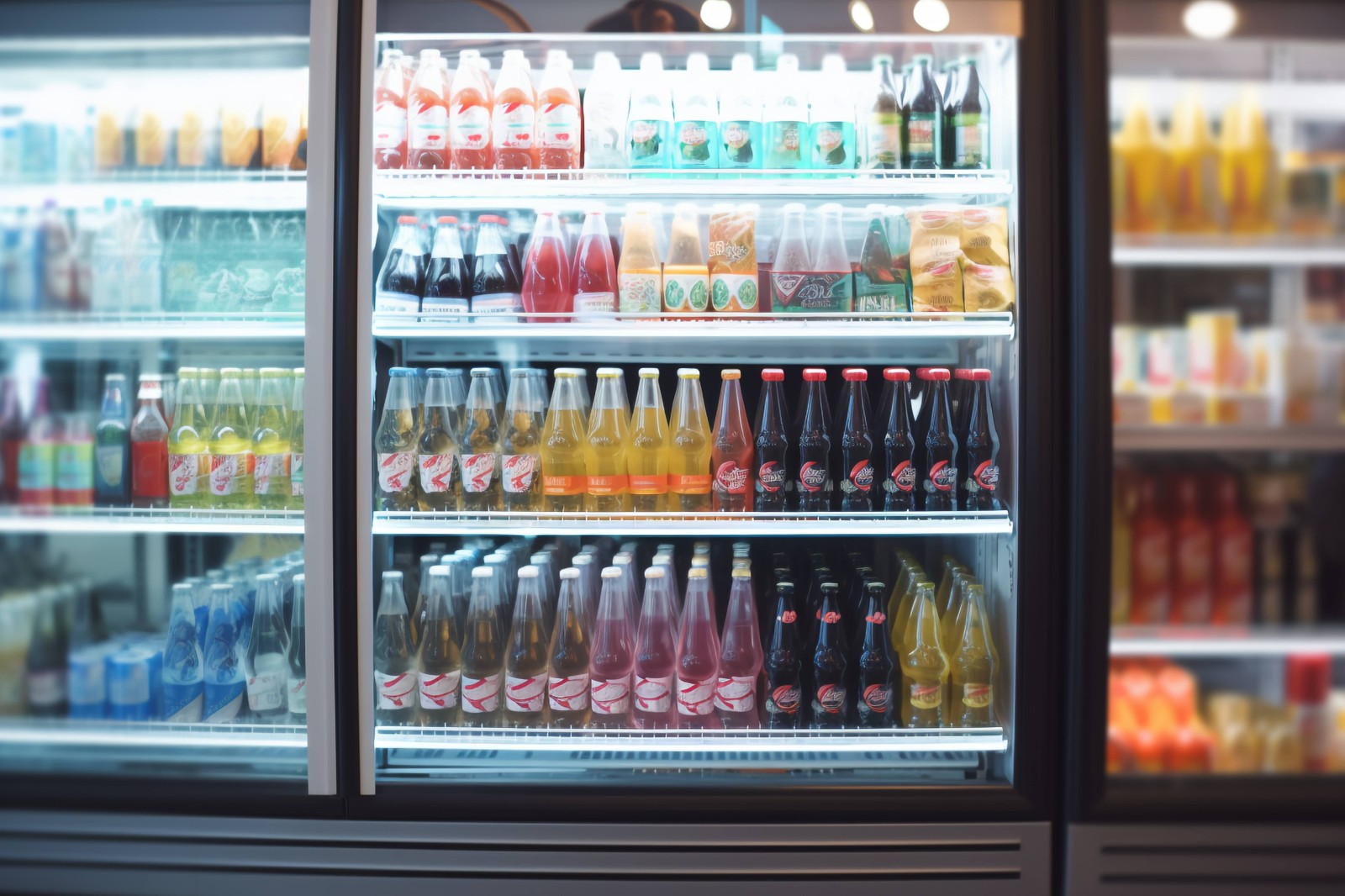LED strips in commercial refrigeration cabinets addressing low-temperature moisture challenges