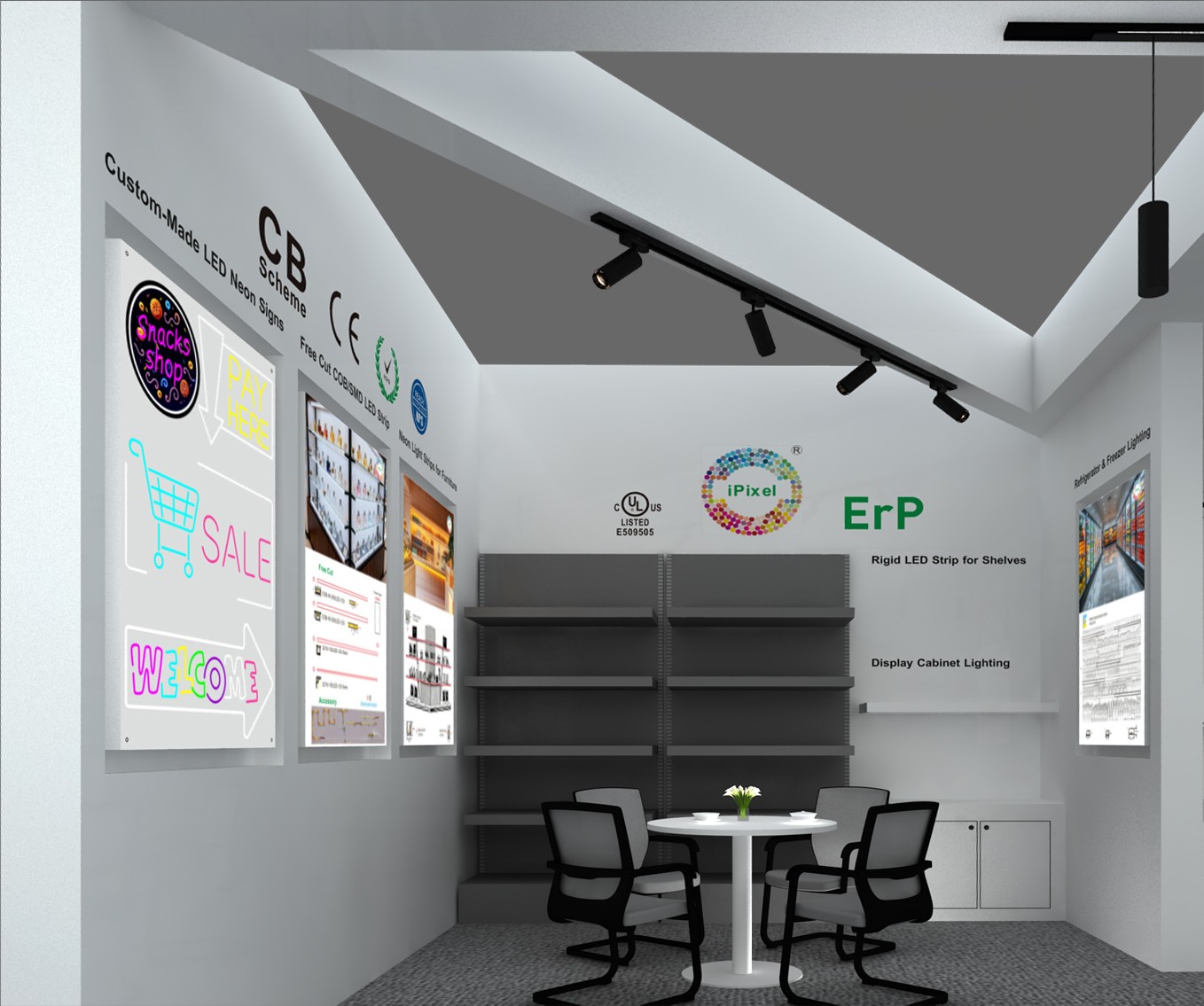  Integrated LED strips for commercial refrigeration equipment